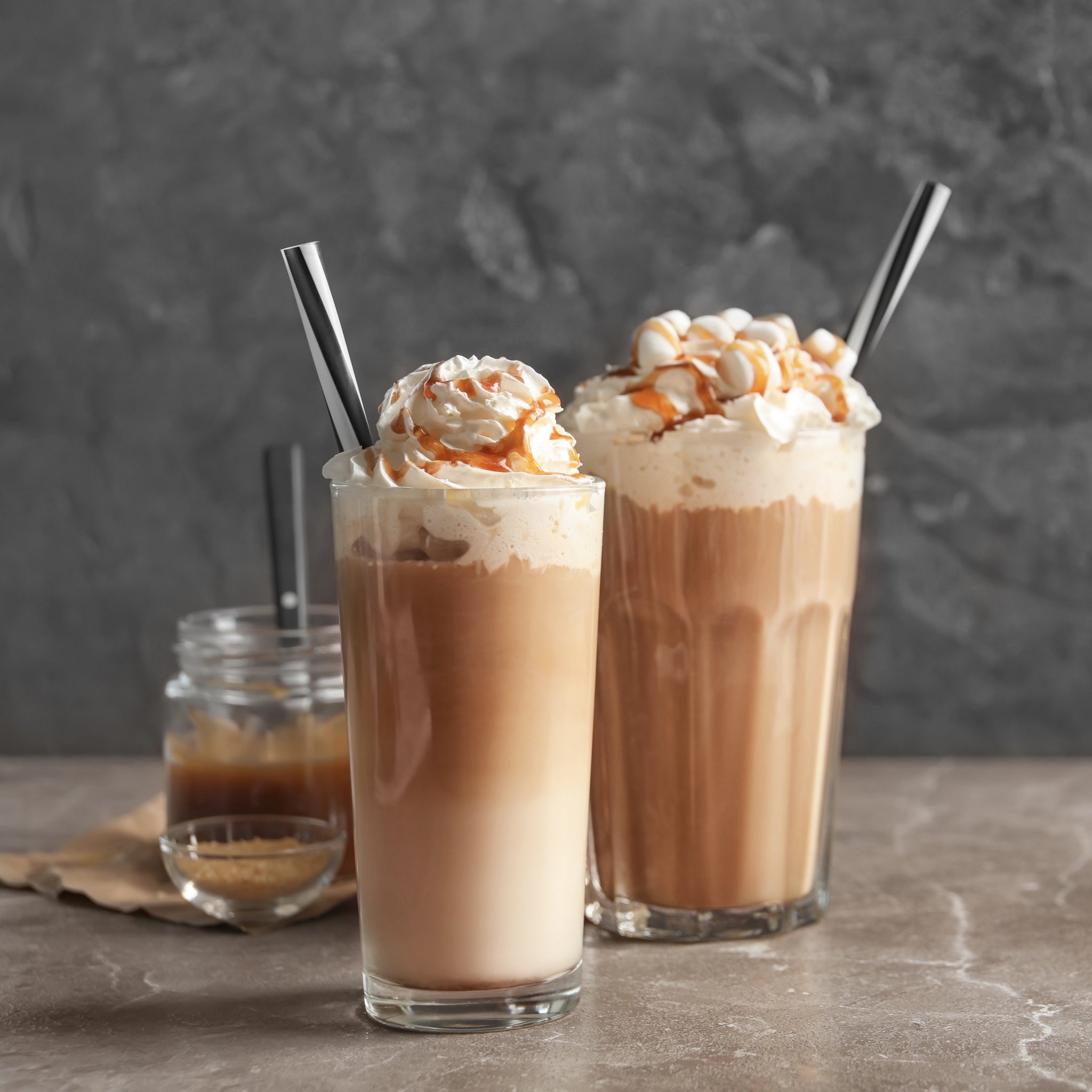Caramel frappe
