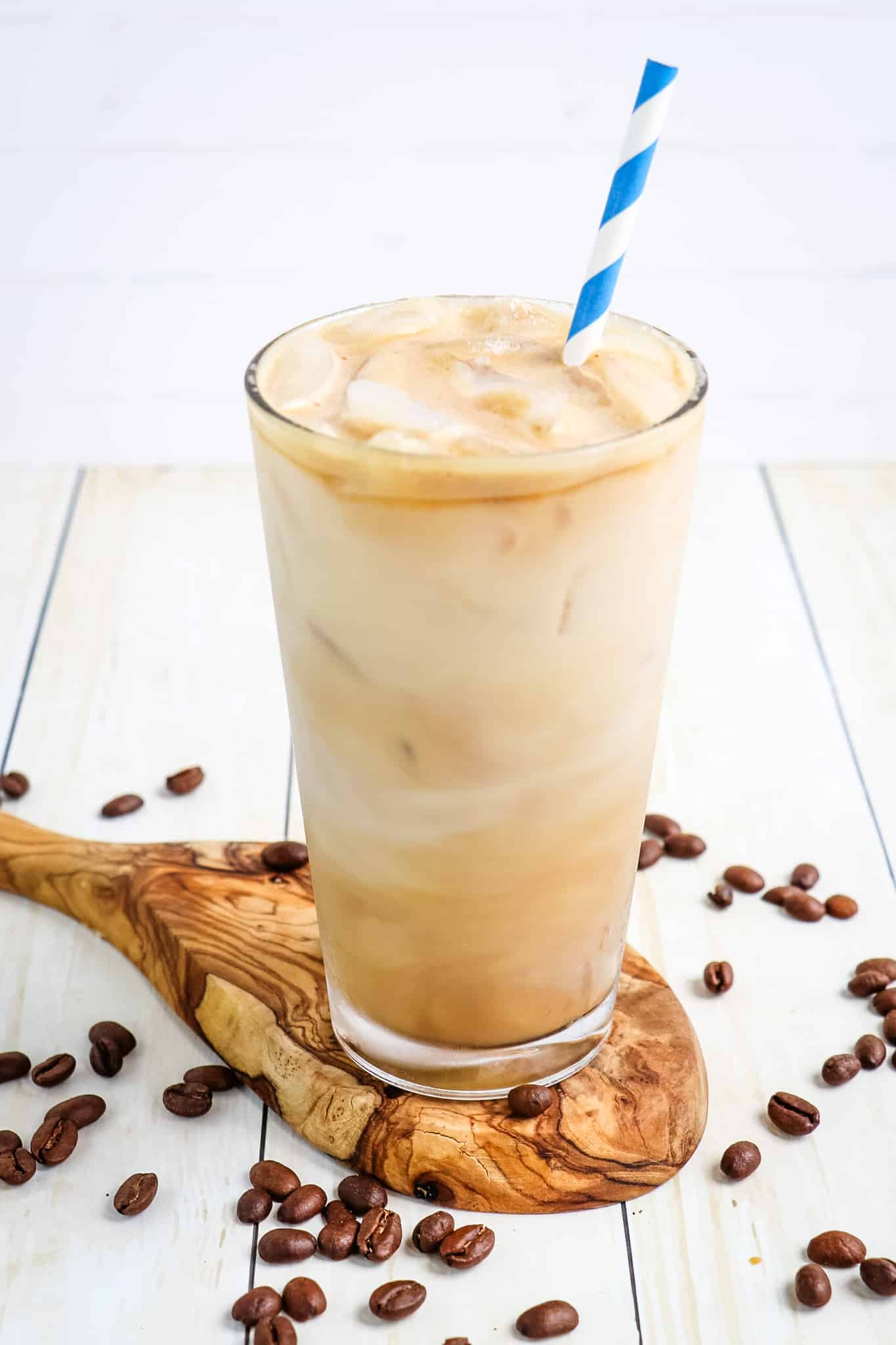 Vanilla ice latte