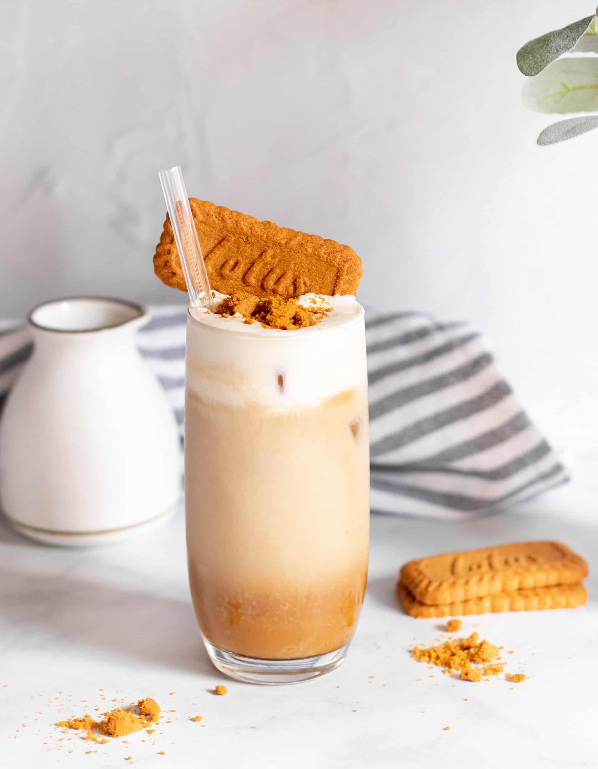 Biscoff latte
